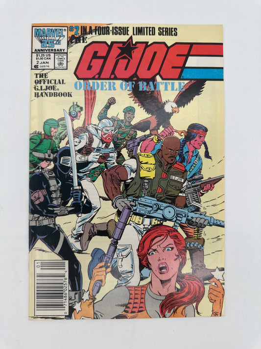 G.I. Joe Order of Battle #2 Newsstand VF