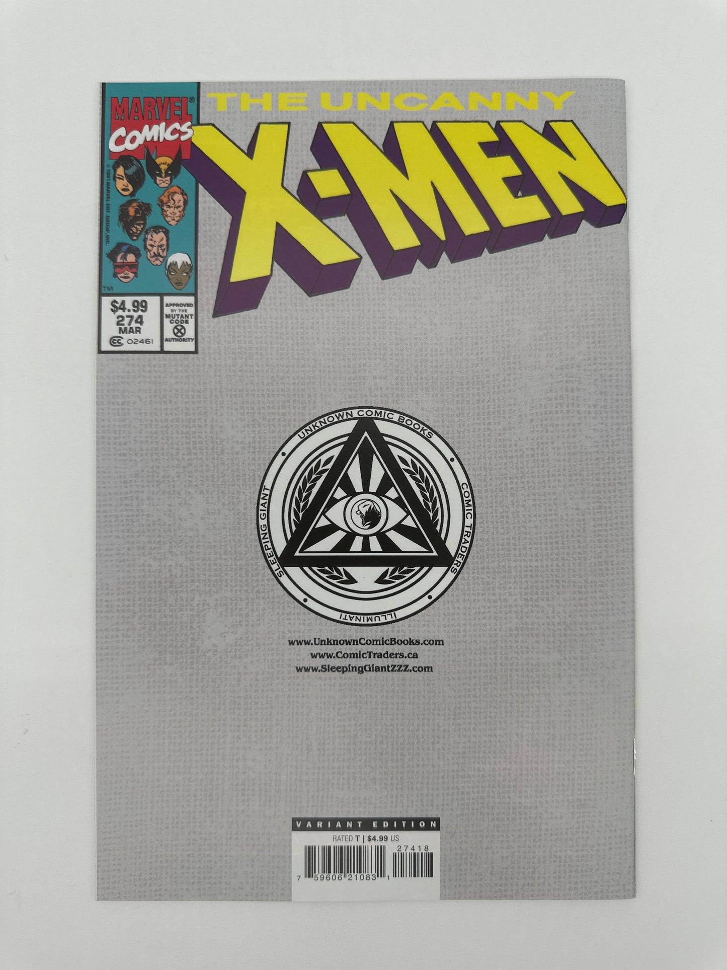 The Uncanny X-Men #274 Tyler Kirkham Rogue Variant NM