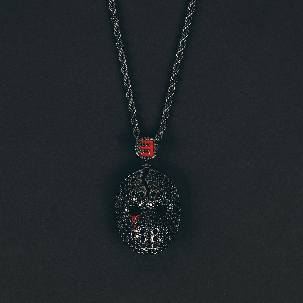 Eminem "Slim Shady" Limited Edition Hockey Mask Diamond Pendant