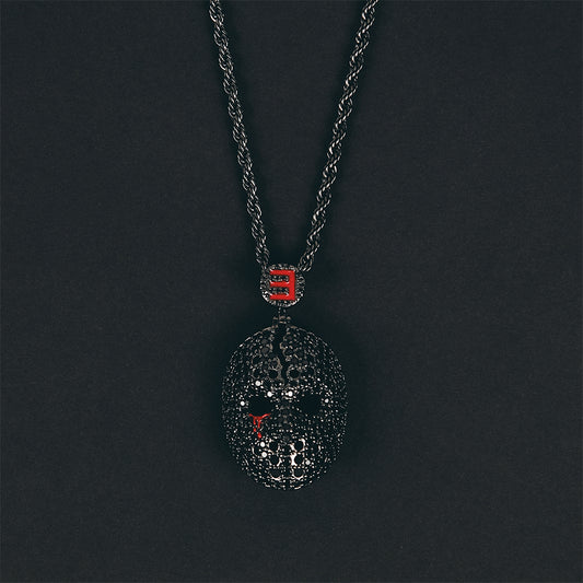 "Slim Shady" Eminem Limited Edition Hockey Mask Diamond Pendant