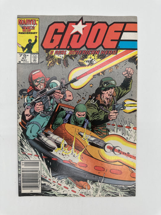 G.I. Joe: A Real American Hero #47 Newsstand NM