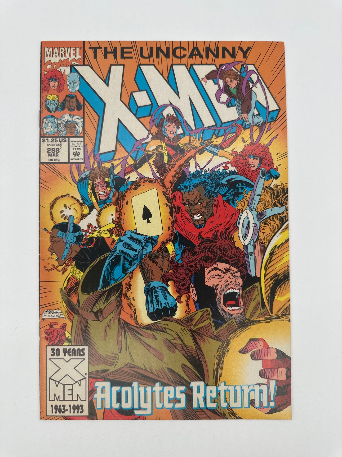The Uncanny X-Men #298 VF