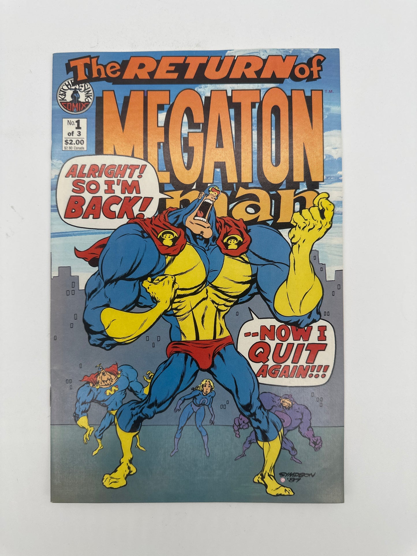 Return of Megaton Man #1 VF