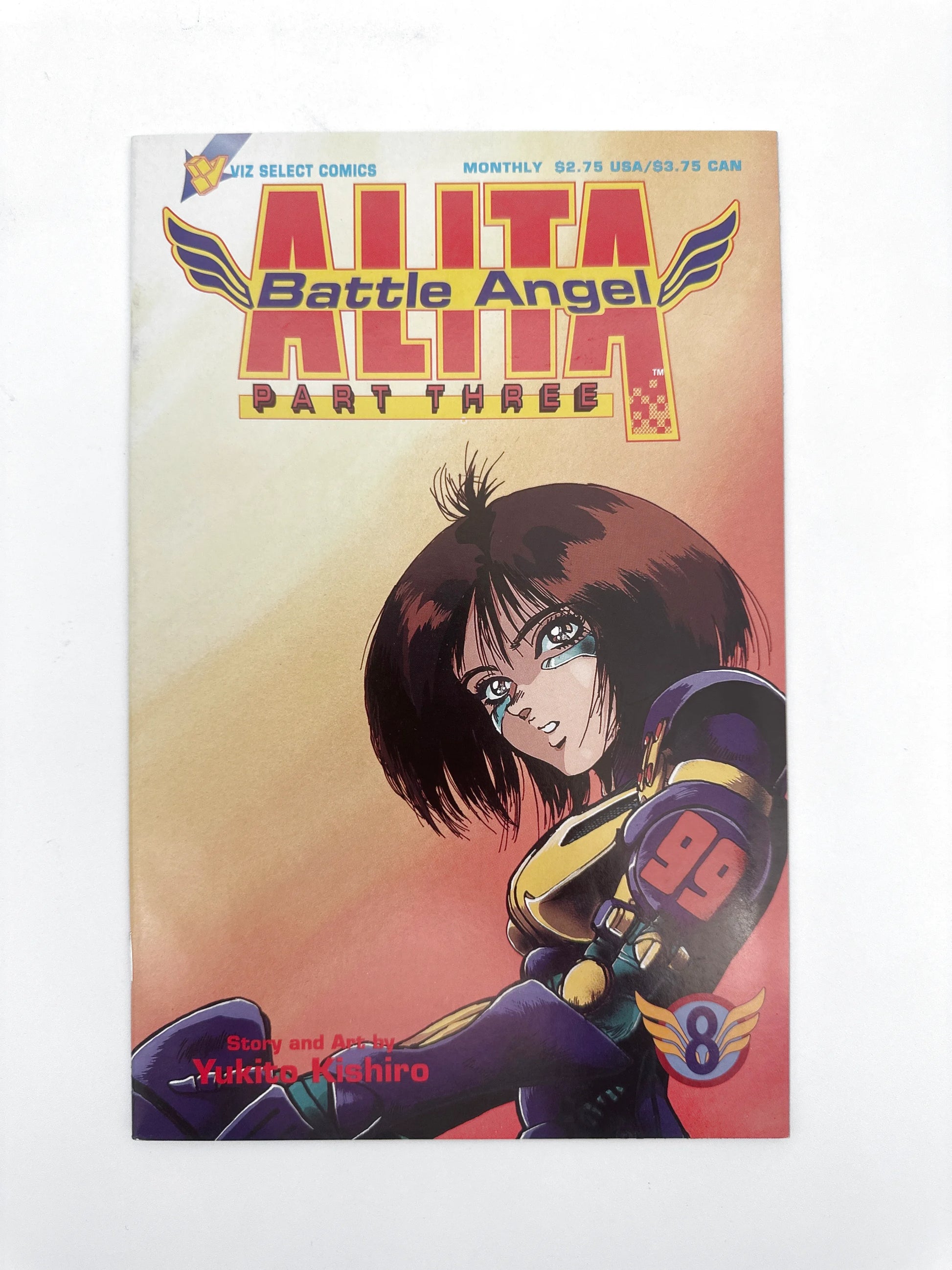 Comic book featuring Alita: Battle Angel Part Three