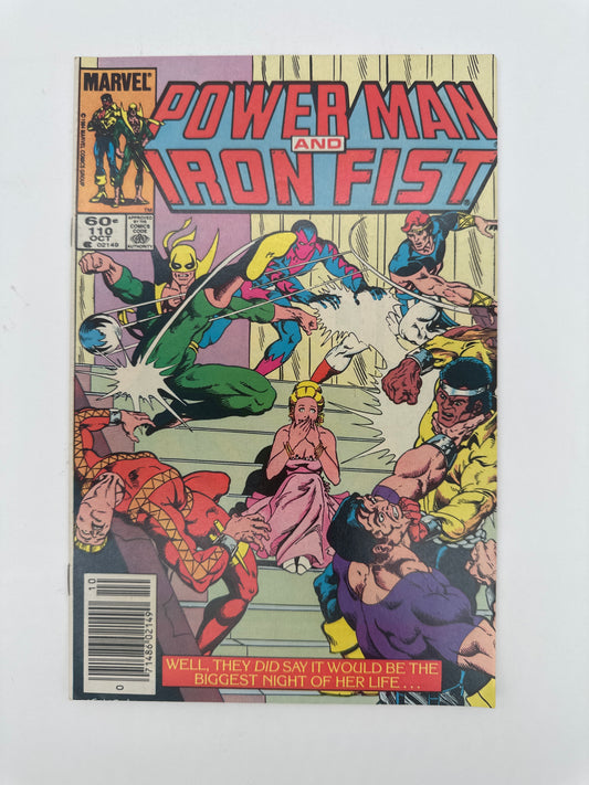 Power Man and Iron Fist #110 Newsstand VF