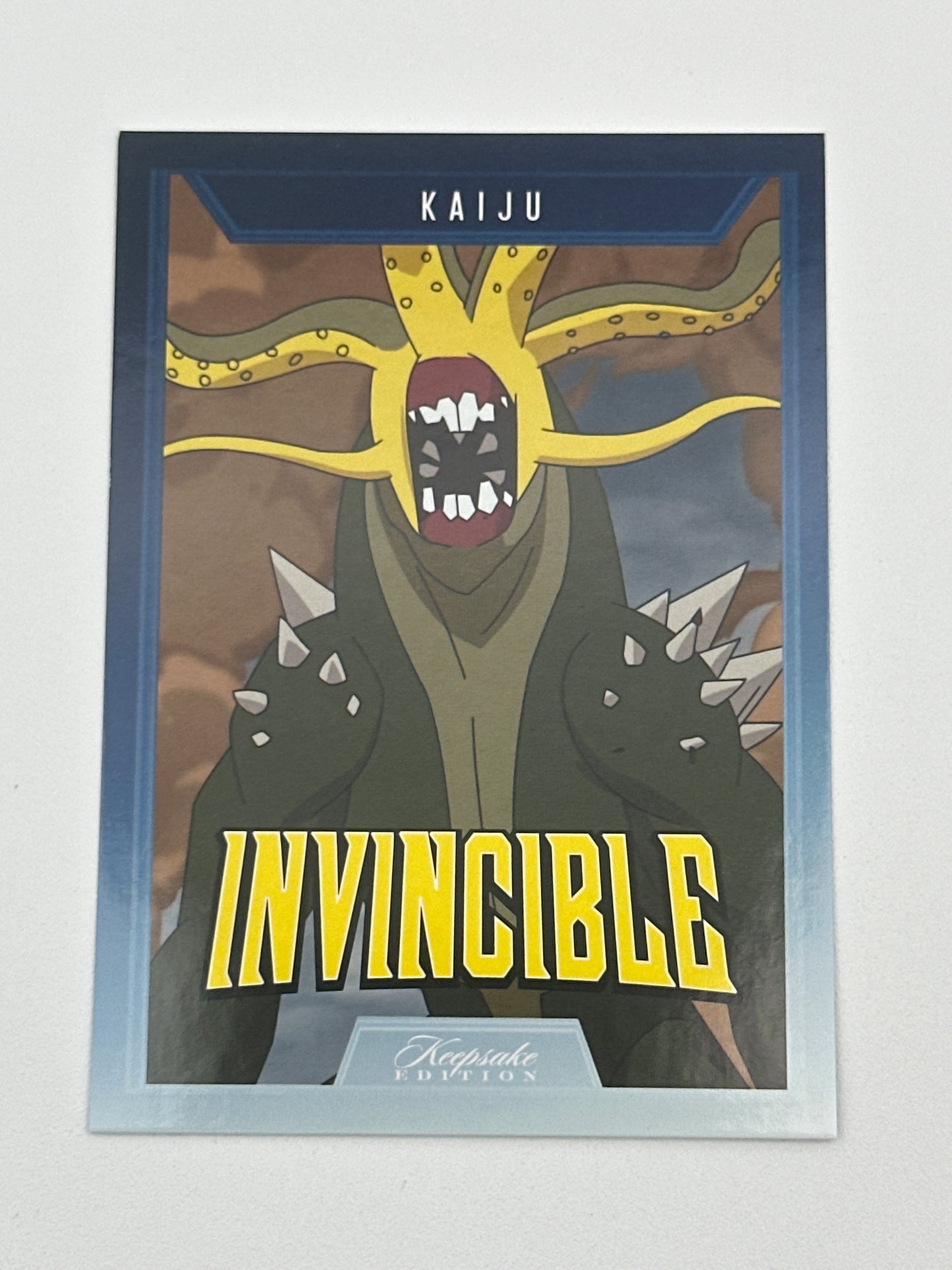 2025 Invincible Season 1 Keepsake Trading Card #090 Kaiju Base Card