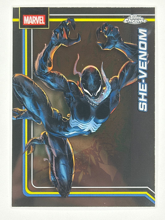 2026 Topps Marvel Chrome 152 She-Venom Base Card