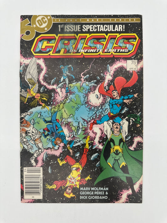 Crisis On Infinite Earths Maxi-Series #1 Newsstand VF