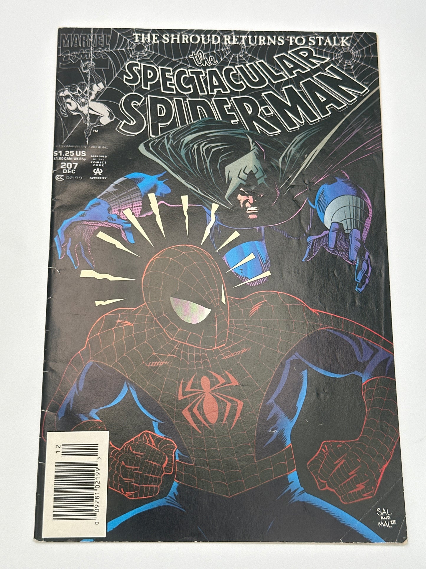 The Spectacular Spider-Man #207 FN