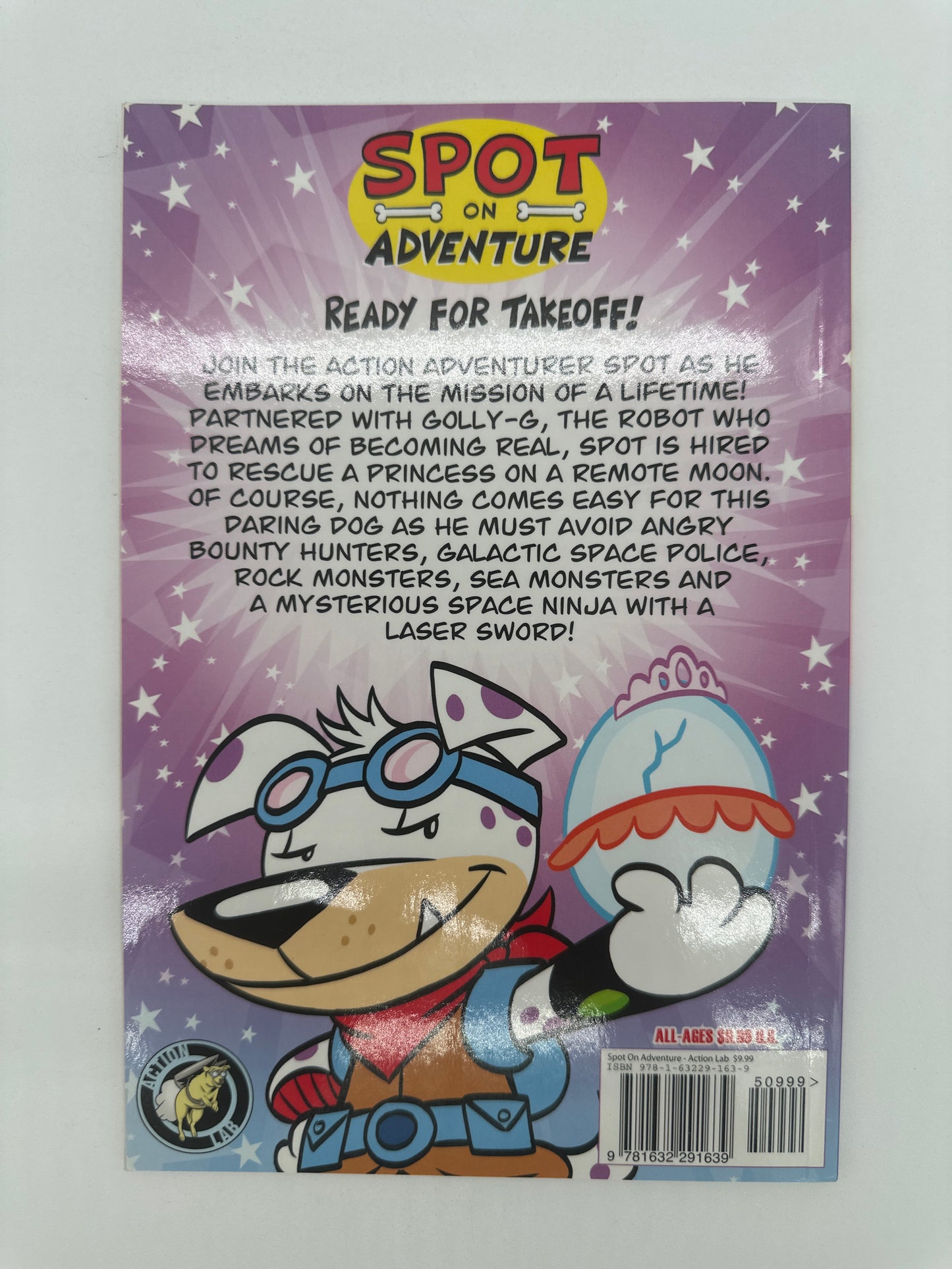 Spot On Adventure Ready For Takeoff! Signed by Scoot McMahon NM