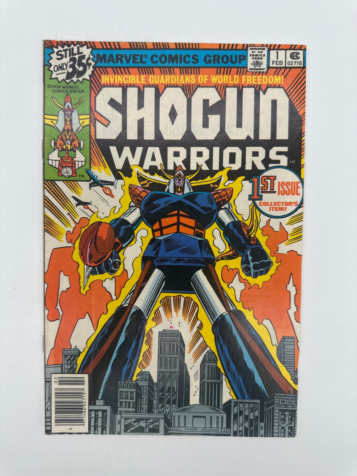 Shogun Warriors #1 Newsstand VF