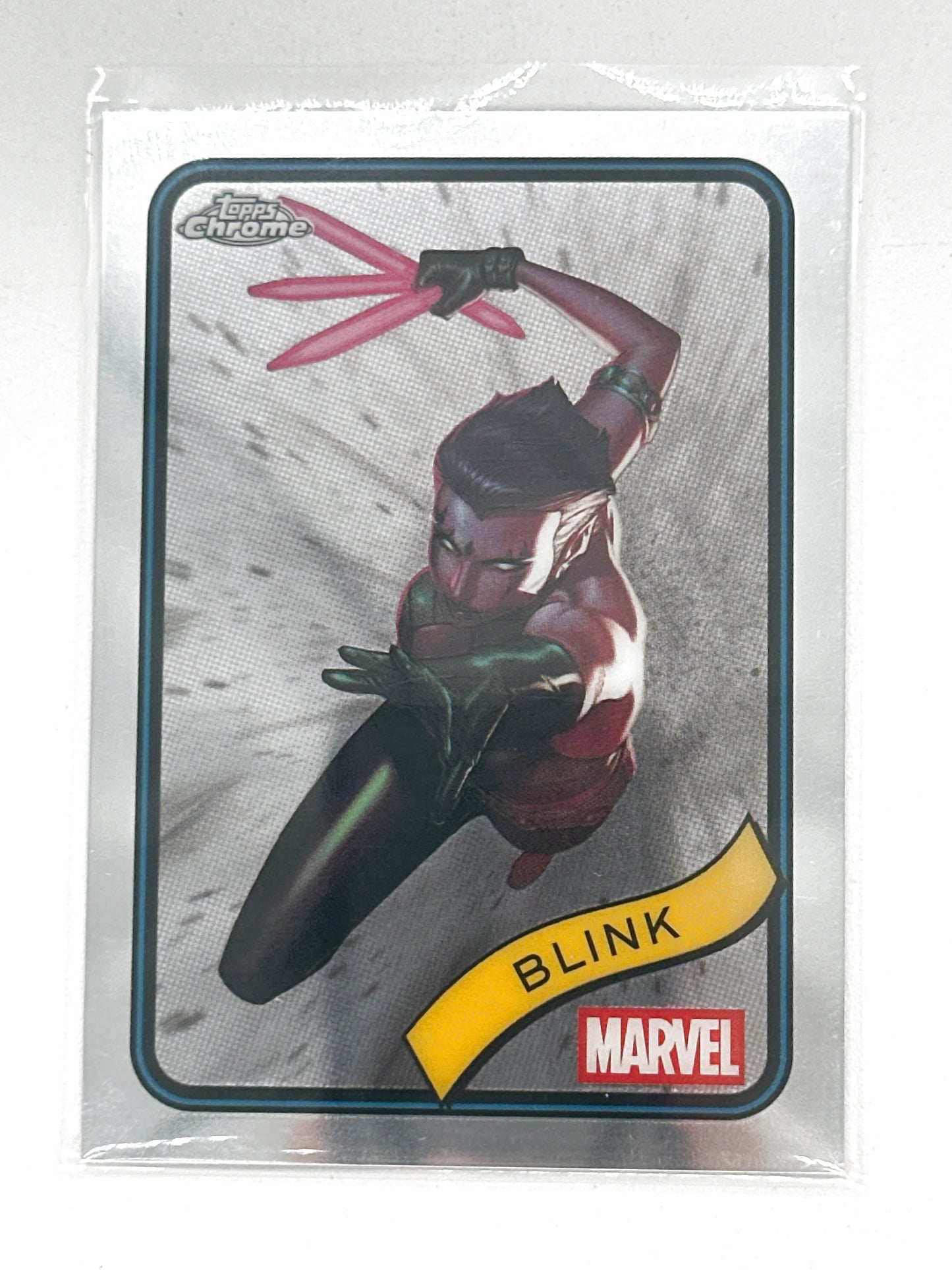 2025 Topps Marvel Chrome #048 Blink Base