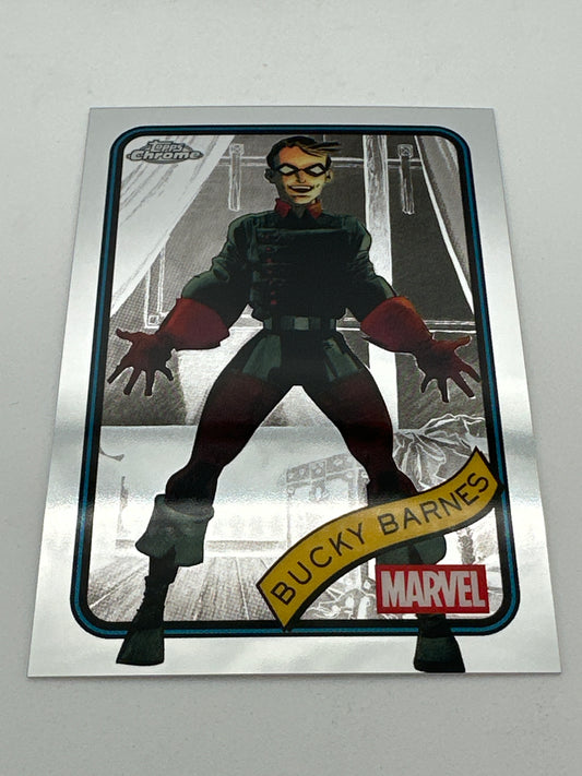 Marvel Topps Chrome Bucky Barnes Base