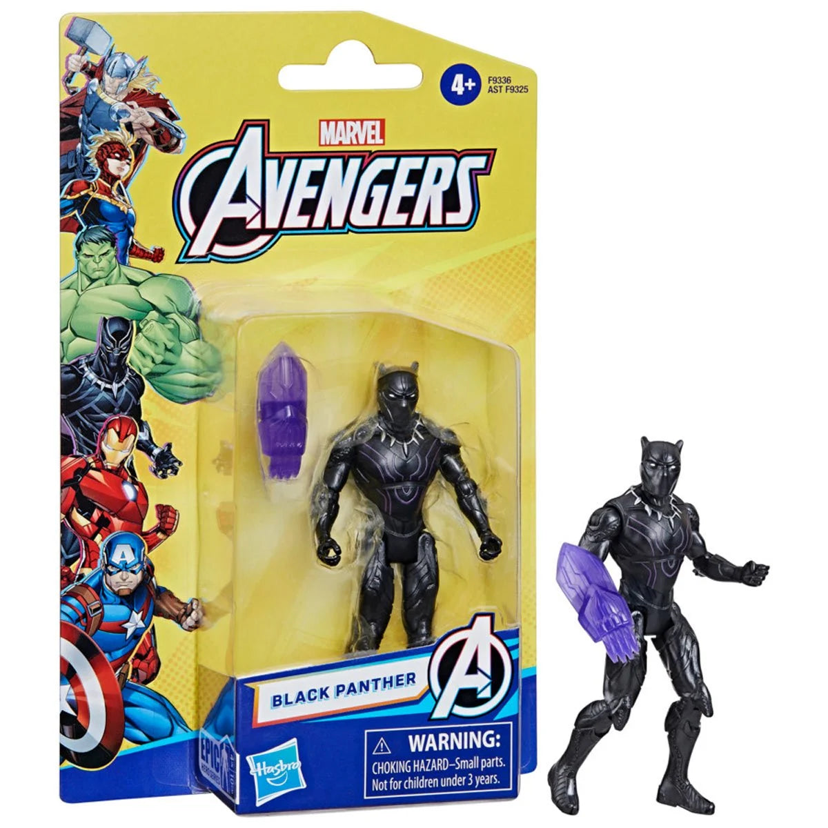 Avengers Epic Hero Series Black Panther 4-Inch Action Figure