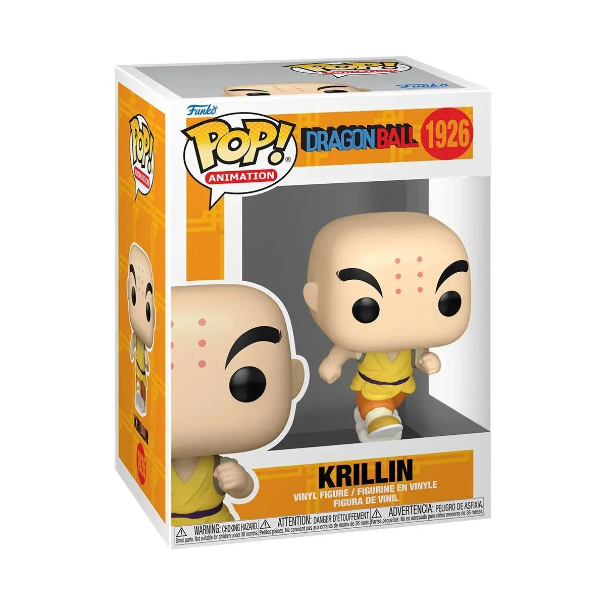 Dragon Ball Krillin Funko Pop! Vinyl Figure #1926 - Glass City Comics & Collectibles