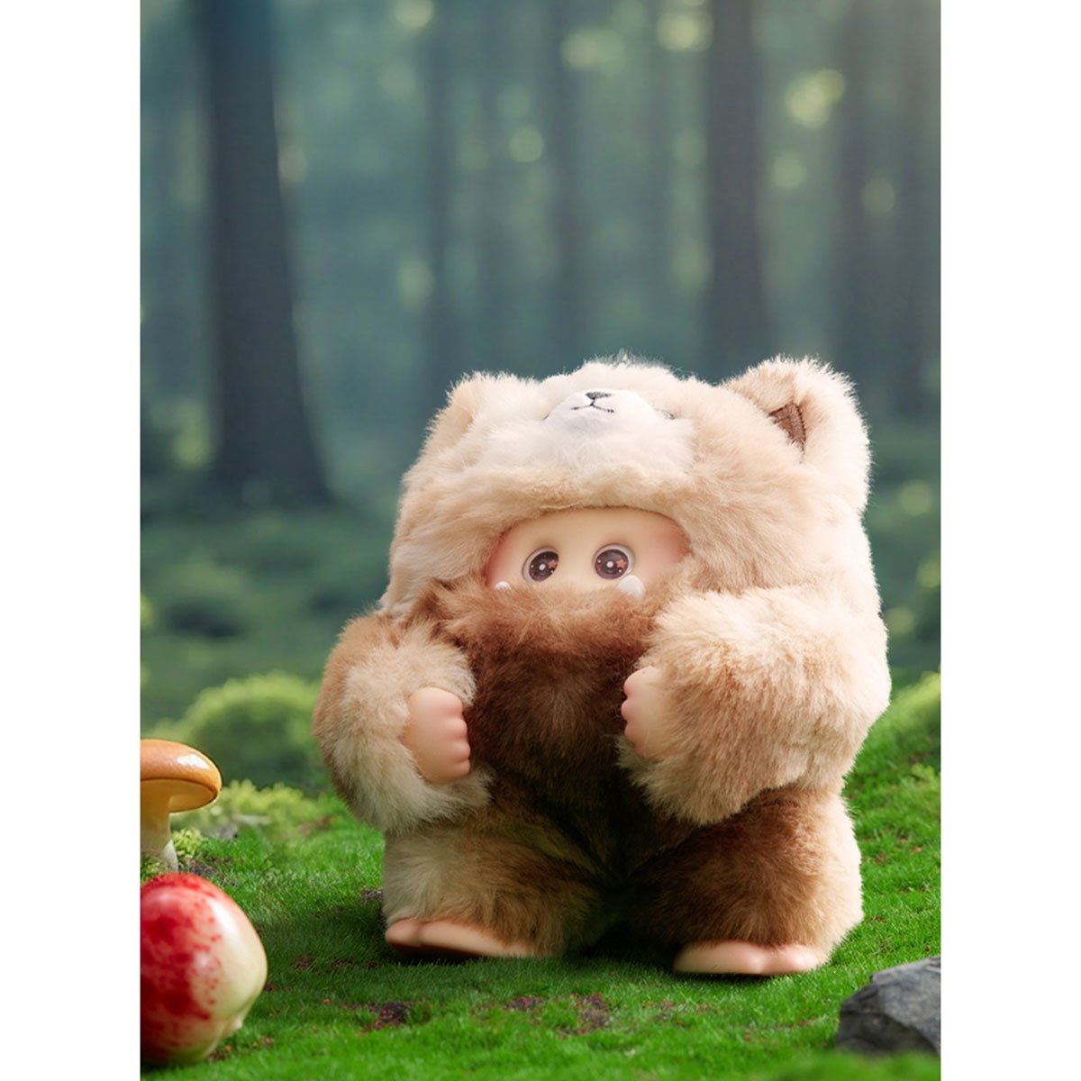Giggle Monster Furry Forest Series Blind-Box Vinyl Plush – Glass