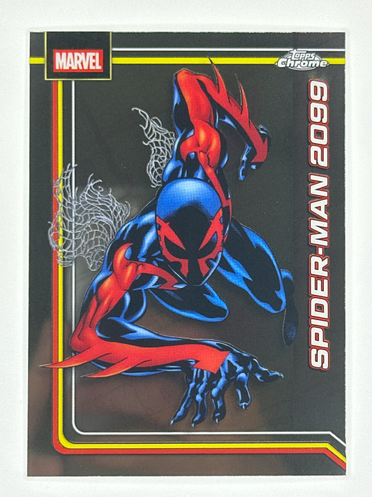 2026 Topps Marvel Chrome 164 Spider-Man 2099 Base Card
