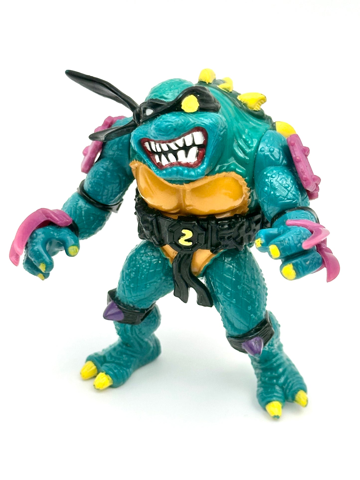 Vintage 1990 TMNT Slash Action Figure – Playmates Teenage Mutant Ninja Turtles