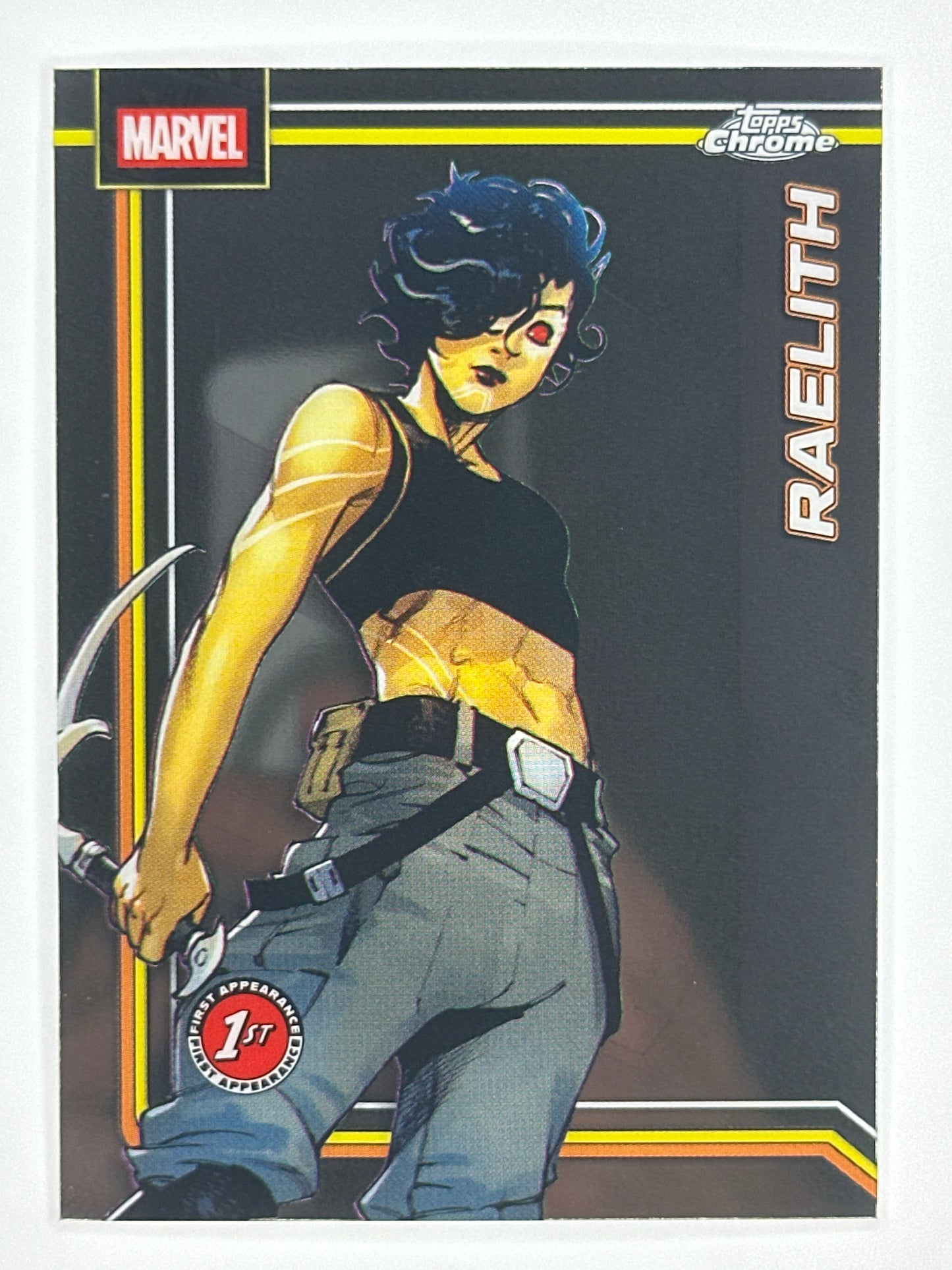 2026 Topps Marvel Chrome 142 Raelith Base Card