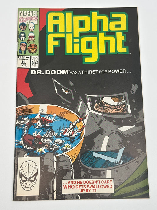 Alpha Flight #91 NM