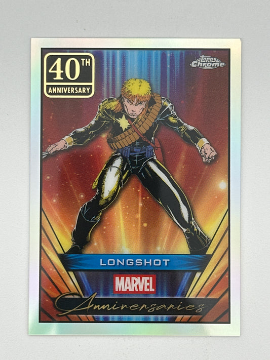 Marvel Topps Chrome Anniversaries Longshot