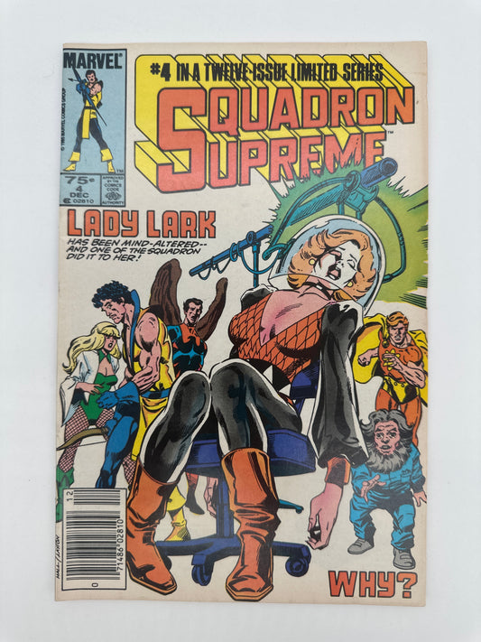 Squadron Supreme Limited Series #4 Newsstand VF/NM