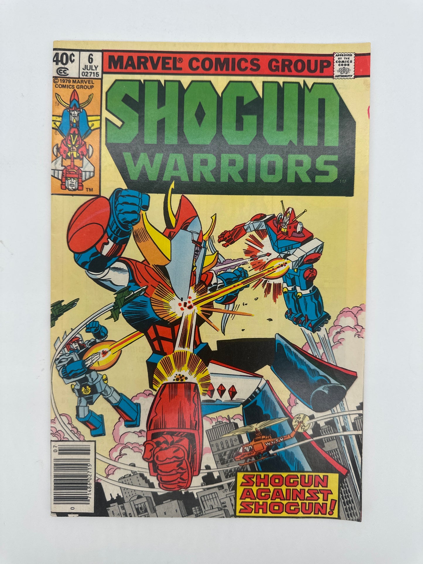 Shogun Warriors #6 Newsstand NM