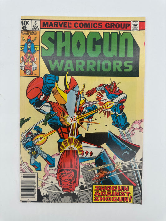 Shogun Warriors #6 Newsstand NM