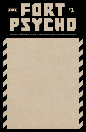 FORT PSYCHO #1 CVR E BLANK SKETCH VAR