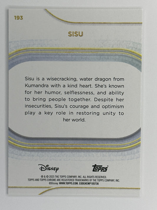 2025 Topps Disney Chrome 193 Sisu Base Card