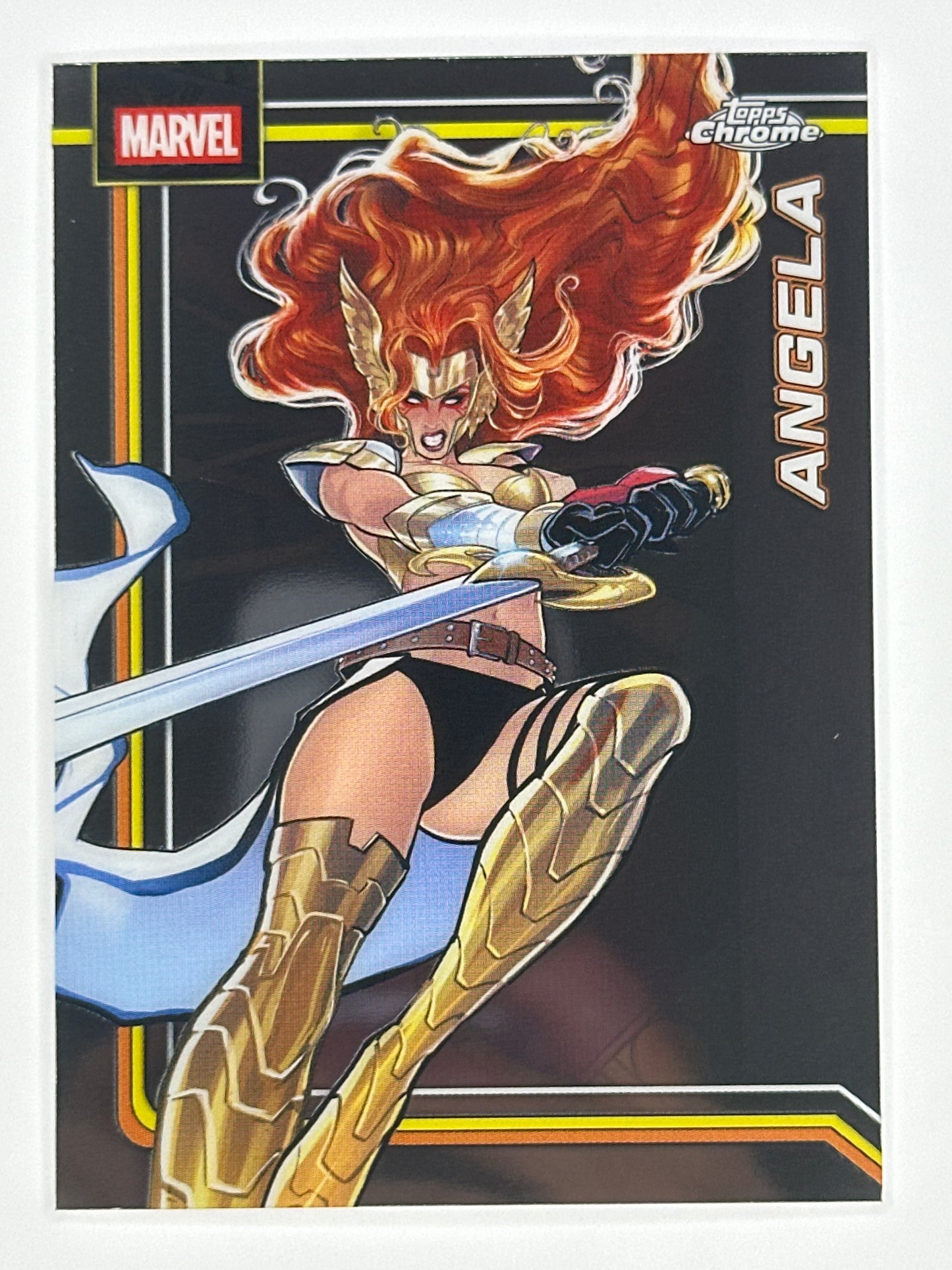2026 Topps Marvel Chrome 101 Angela Base Card