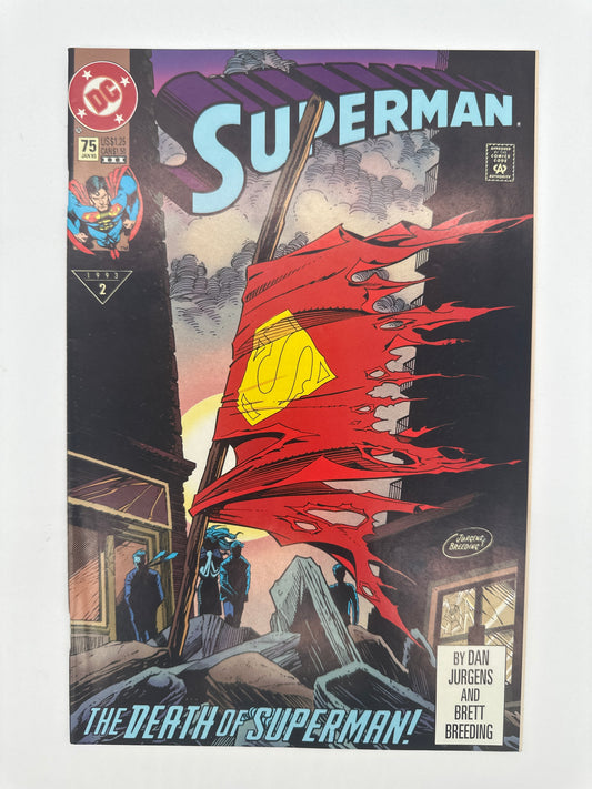 Superman #75 (Third Printing) VF