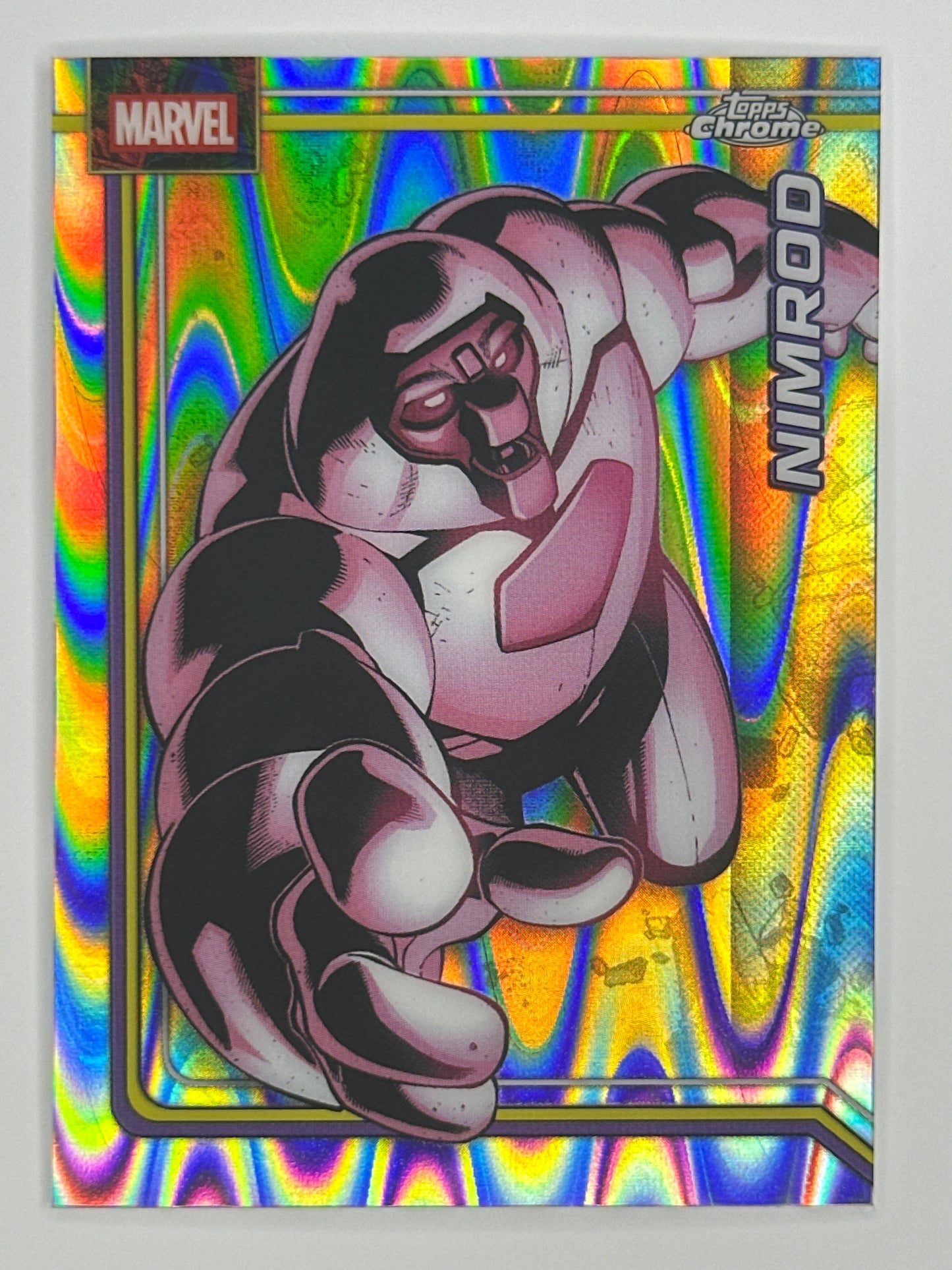 2026 Topps Marvel Chrome 139 Nimrod RayWave Refractor Card