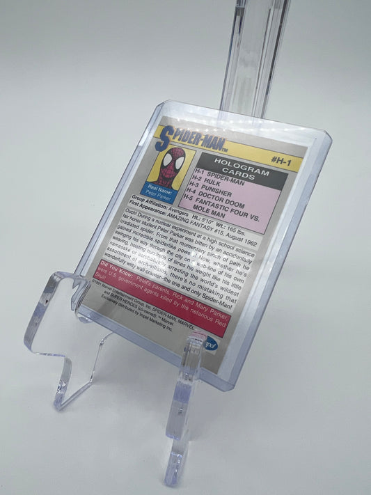 1991 Impel Marvel Universe Series 2 #000H-1 Spider-Man Hologram