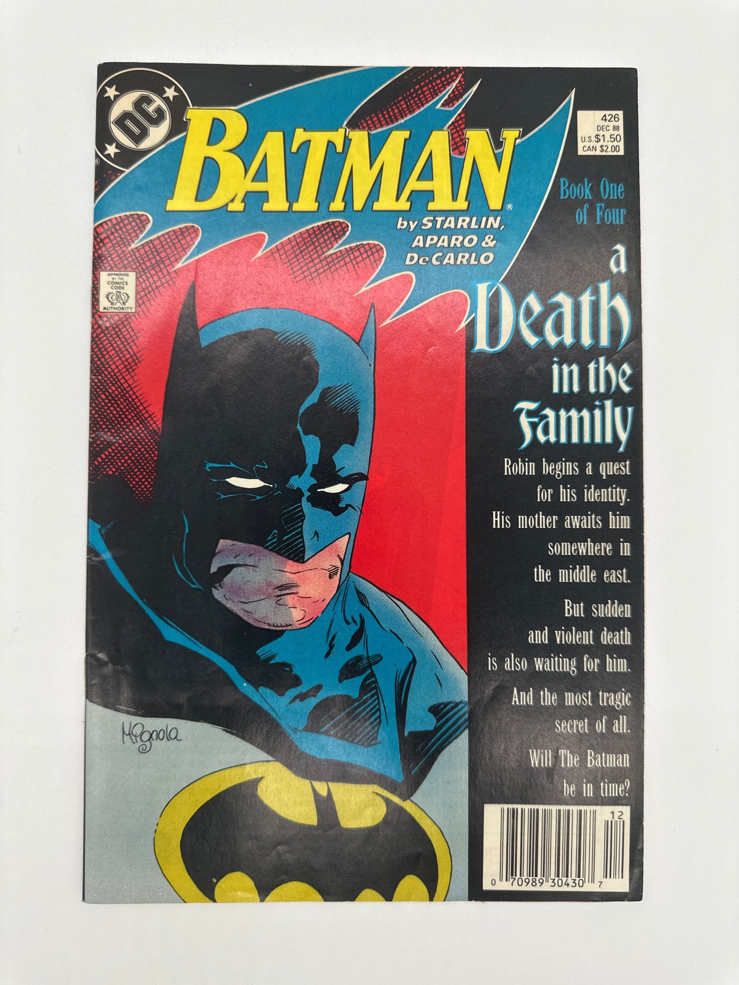 Batman #426 Newsstand VF