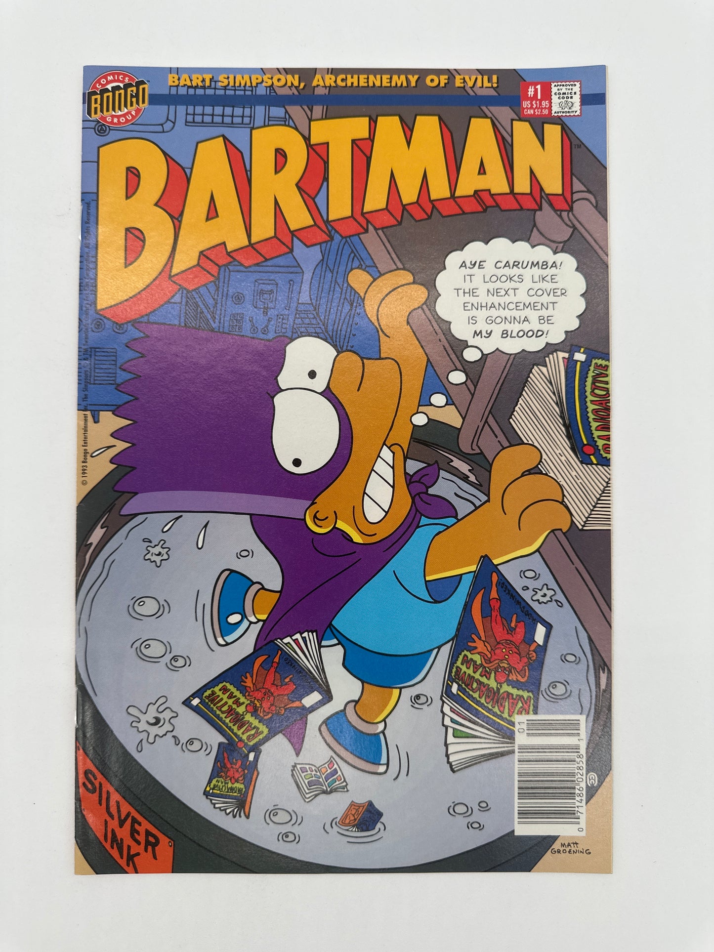 Bartman #1 Newsstand VF