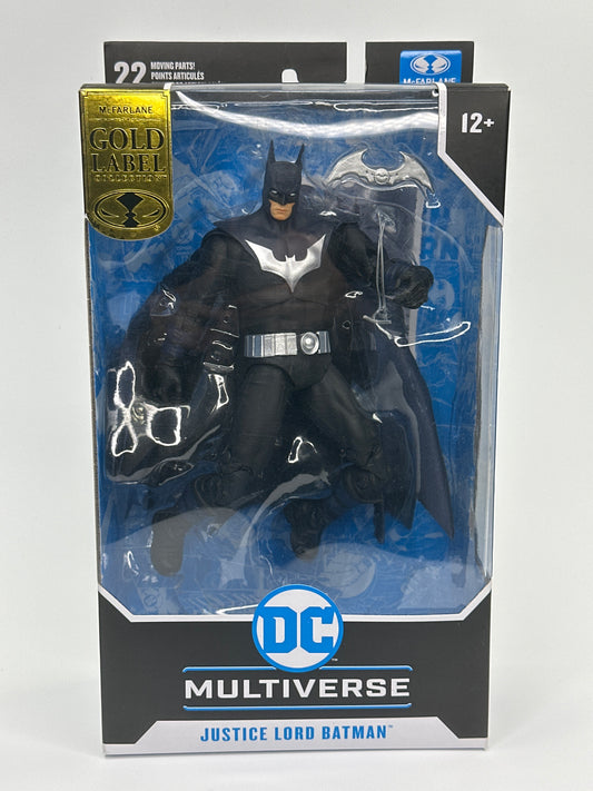 Justice Lord Batman Gold Label 7-Inch Action Figure by McFarlane Toys – Open Box