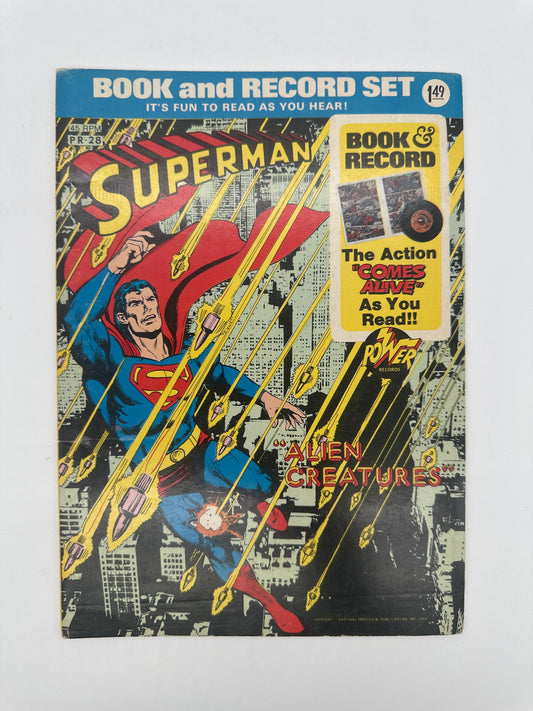 Superman Book and Record (Missing Record) FN