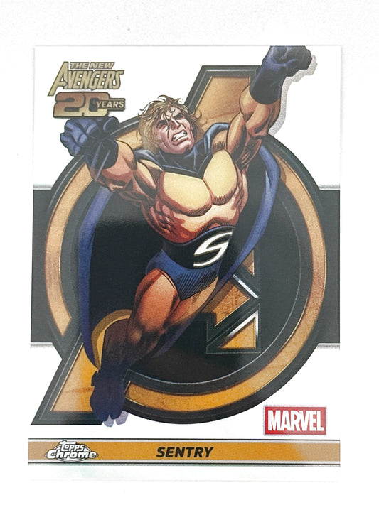 Marvel Topps Chrome Sentry 20 Years New Avengers Refractor