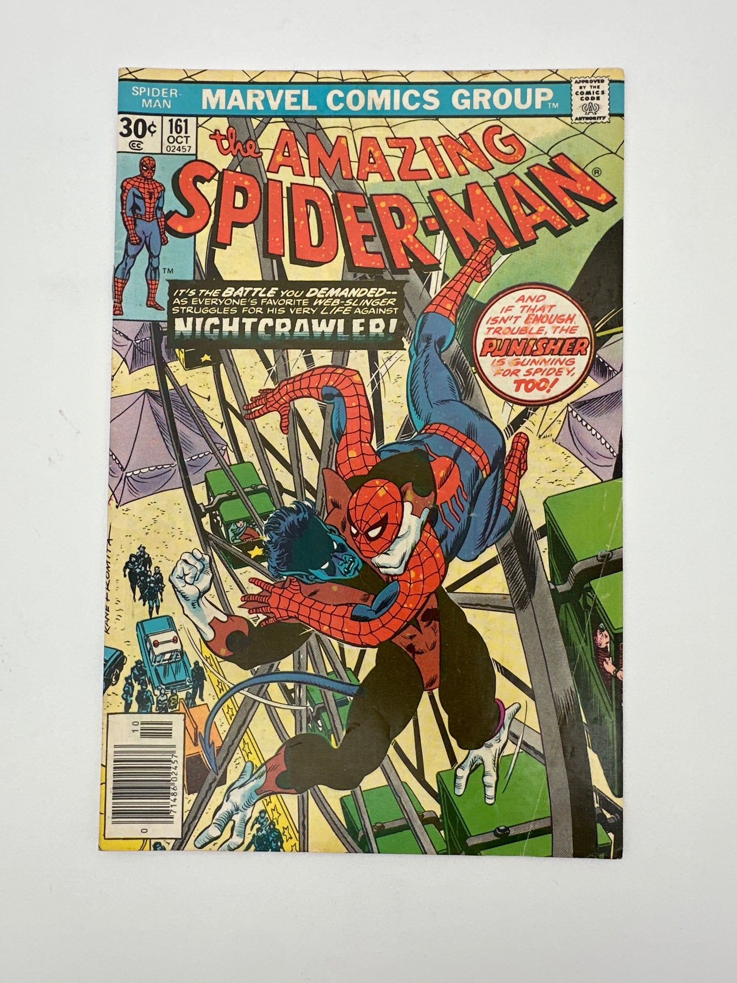 The Amazing Spider-Man #161 Newsstand FN