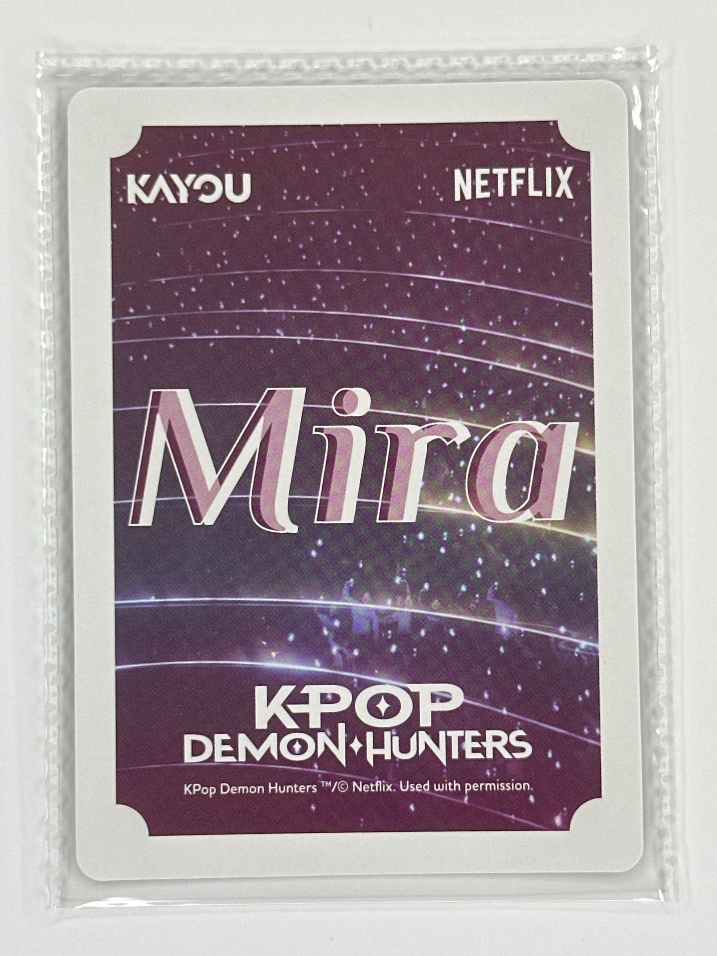 KPop Demon Hunters: KPDH01-PR1-02 Mira Promo Card – Sealed