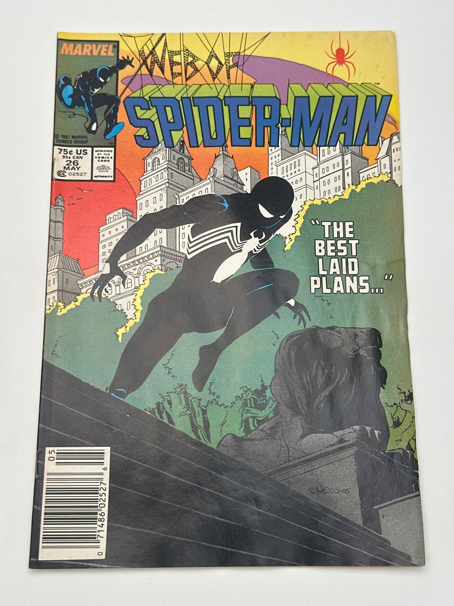 Web of Spider-Man #26 Newsstand VG/FN