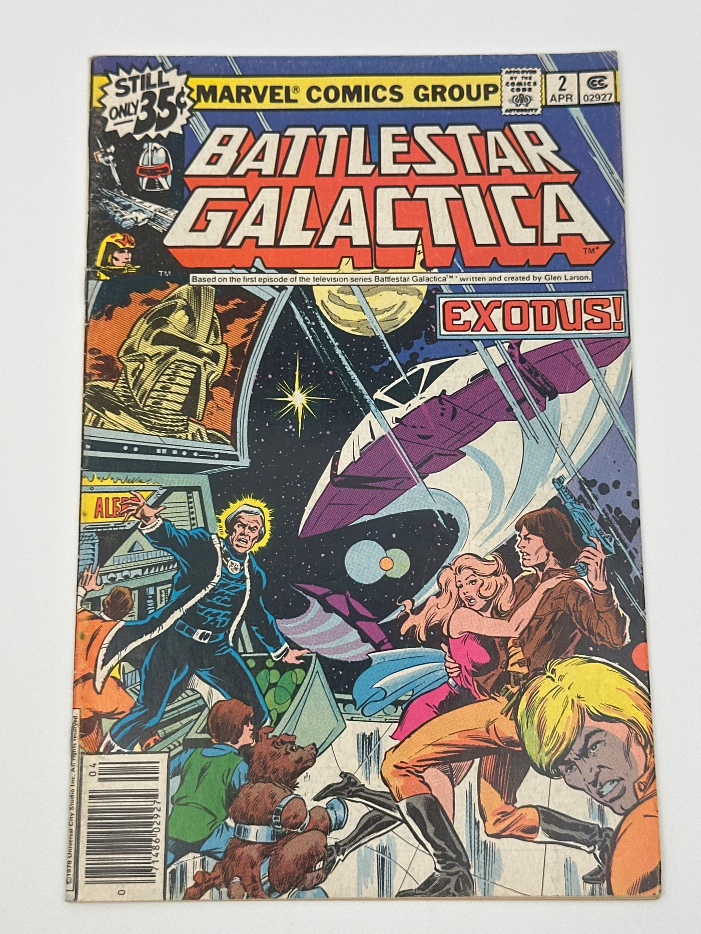 Battlestar Galactica #2 FN/VF
