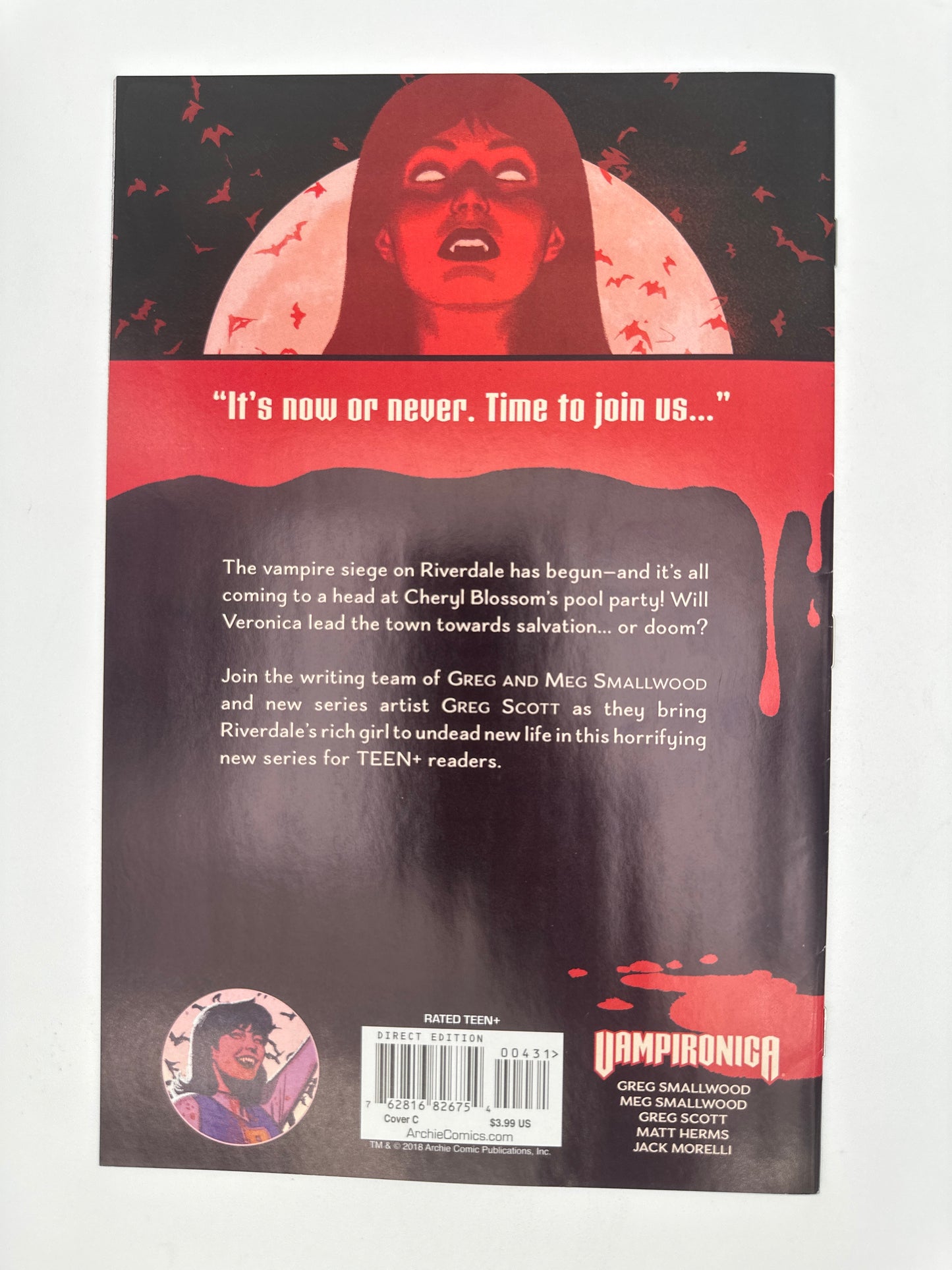 Vampironica #4C Fiona Staples Cover NM