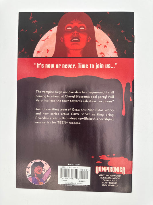 Vampironica #4C Fiona Staples Cover NM