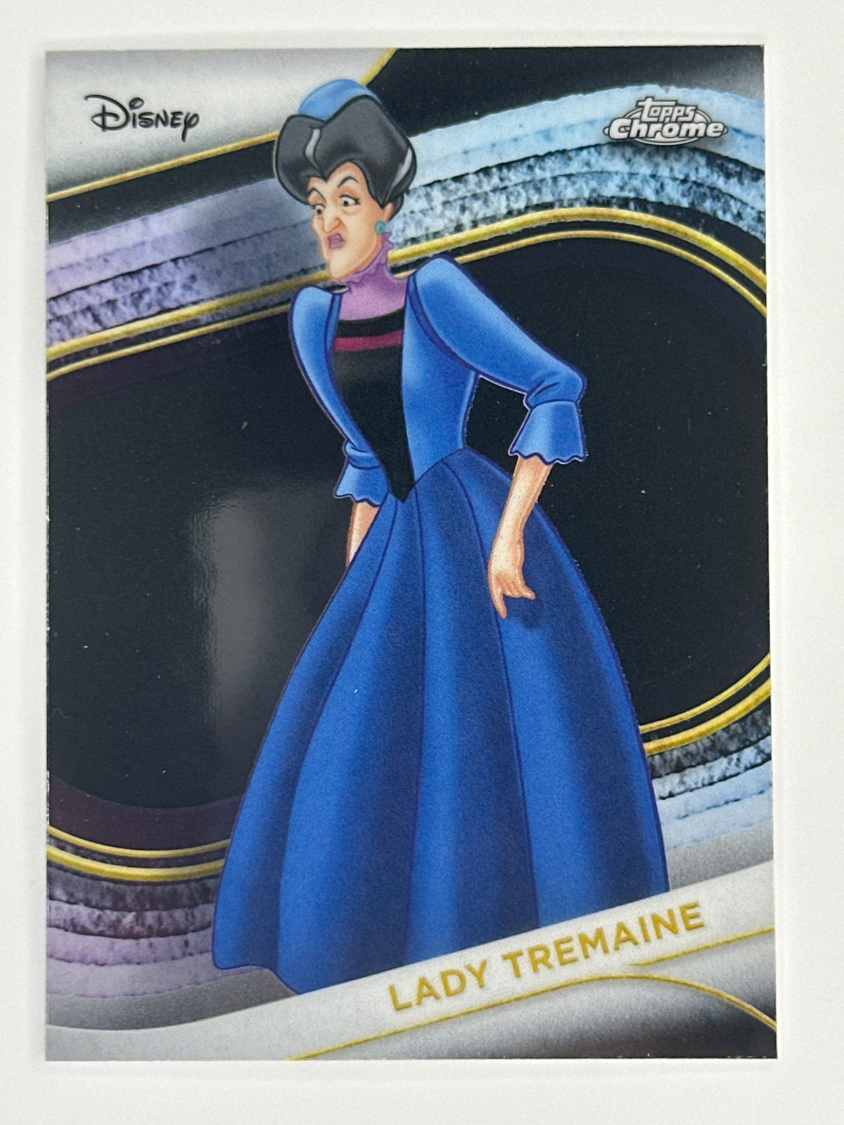 2025 Topps Disney Chrome 077 Lady Tremaine Base Card