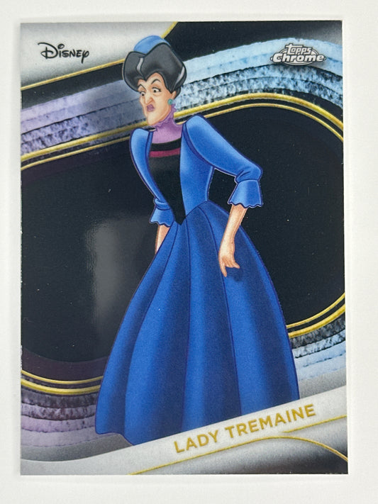 2025 Topps Disney Chrome 077 Lady Tremaine Base Card