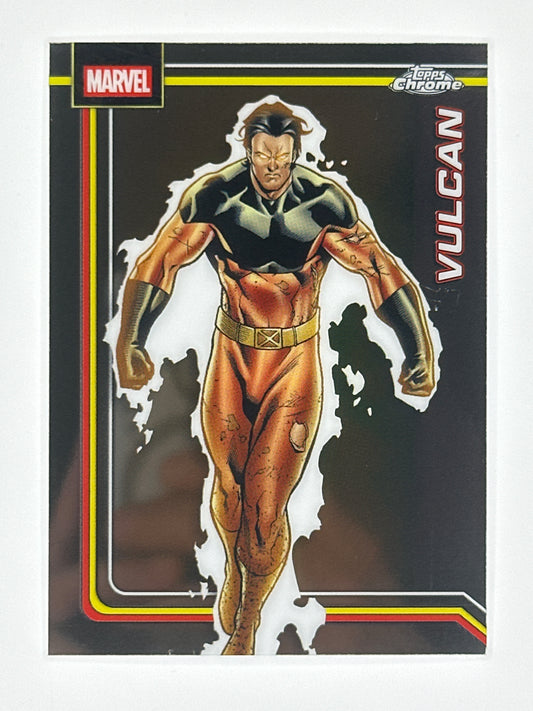 2026 Topps Marvel Chrome 191 Vulcan Base Card