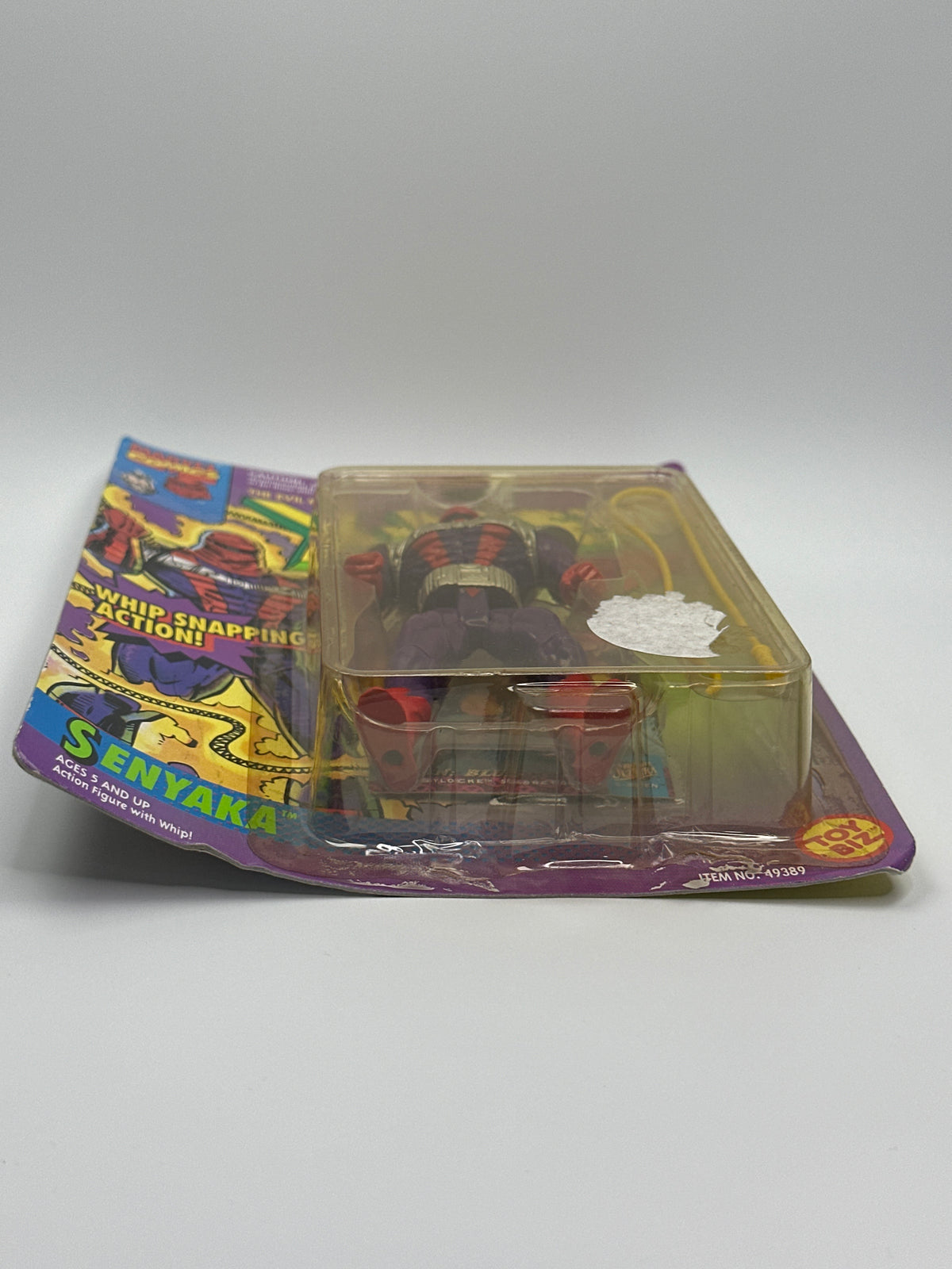 X-Men Senyaka with Whip Snapping Action Toy Biz Action Figure – 1994 Sealed