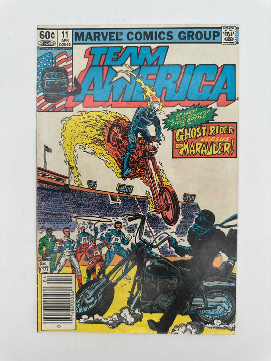 Team America #11 Newsstand FN/VF